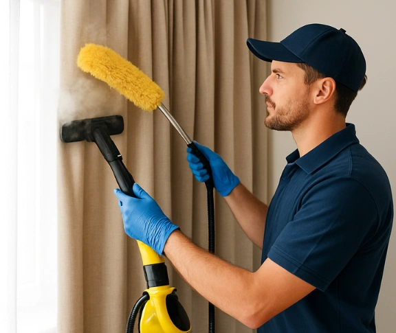 Trusted blind cleaning technician Matty Curtain Cleaning dapto-nsw QLD