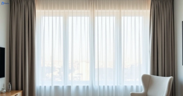 Freshly steam cleaned curtains in dapto-nsw QLD